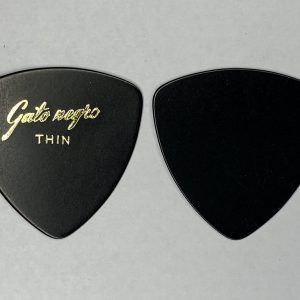 12 PUAS GATO NEGRO TRIANGULAR MEDIA ELIPTICA 730 THIN 0,46 NEGRA. ref. 1140