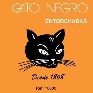 JUEGO CUERDAS GATO NEGRO 6 CUERDAS ENTORCHADAS ref.10080