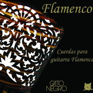 JUEGO CUERDAS GUITARRA FLAMENCA GATO NEGRO ref.10190