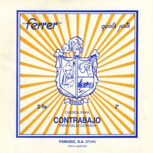 2A CD TRIPA PARA CONTRABAJO RE (D) LARGO 1.9 METROS DIAMETRO 3.5MM ref. 20202