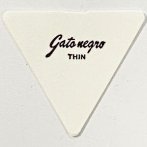 12 PUAS GATO NEGRO TRIANGULAR GRANDE 355 THIN 0,46 BLANCA. ref. 1830