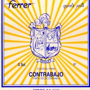1A CD TRIPA PARA CONTRABAJO SOL (G) LARGO 1.9 METROS DIAMETRO 2.5MM ref.20201